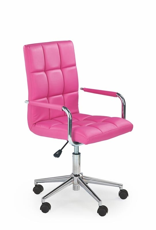 Scaun roz de birou pentru fete